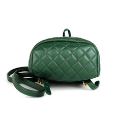 Chanel Metalasse Backpack Green 26 Series