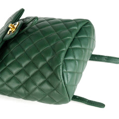 Chanel Metalasse Backpack Green 26 Series