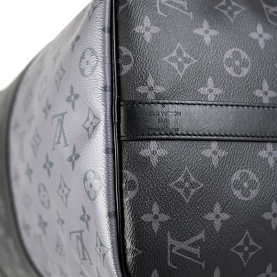 Louis Vuitton® Keepall Bandoulière 50 Monogram Eclipse Reverse