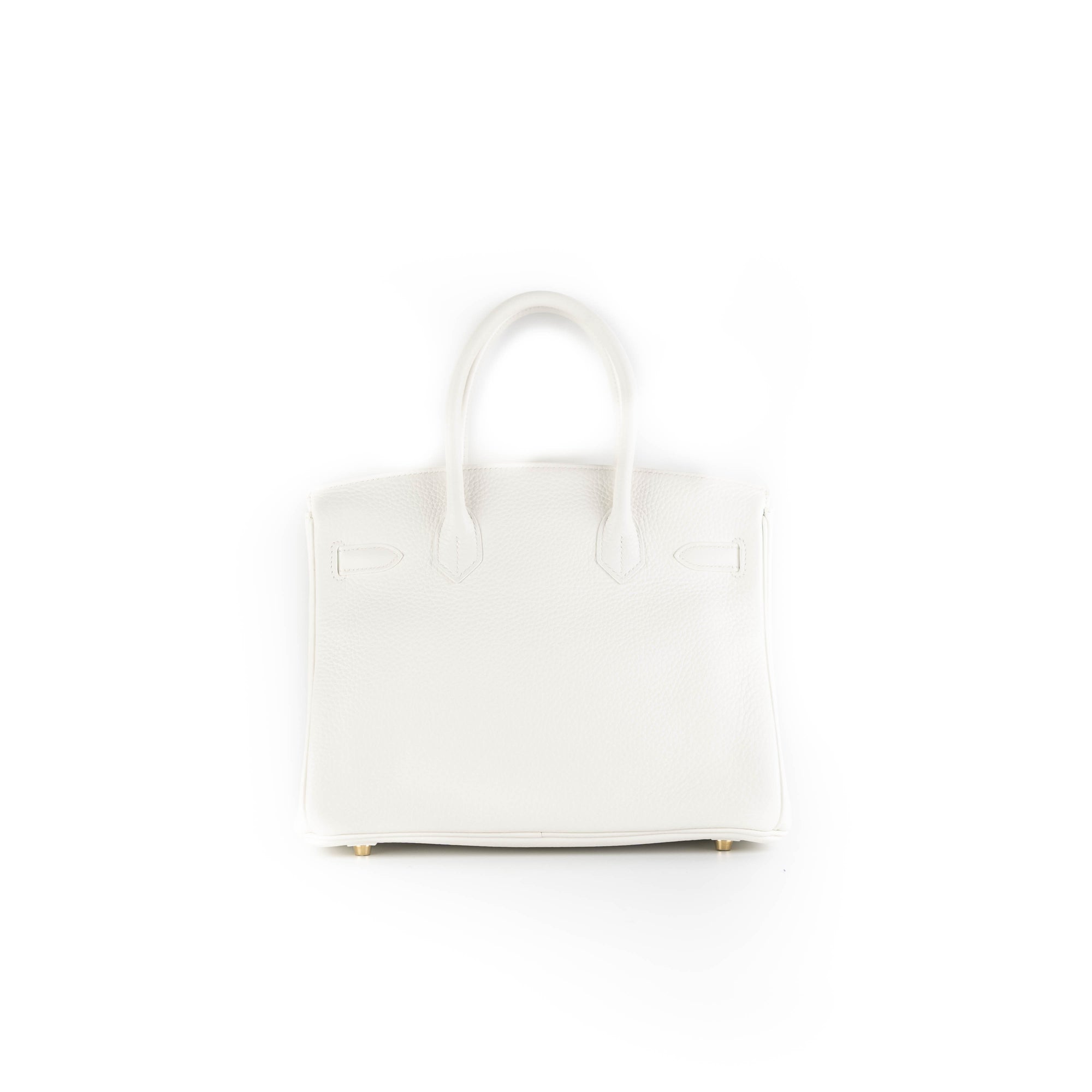 Hermès White Clemence Birkin 30 QGB0Q20JWB011