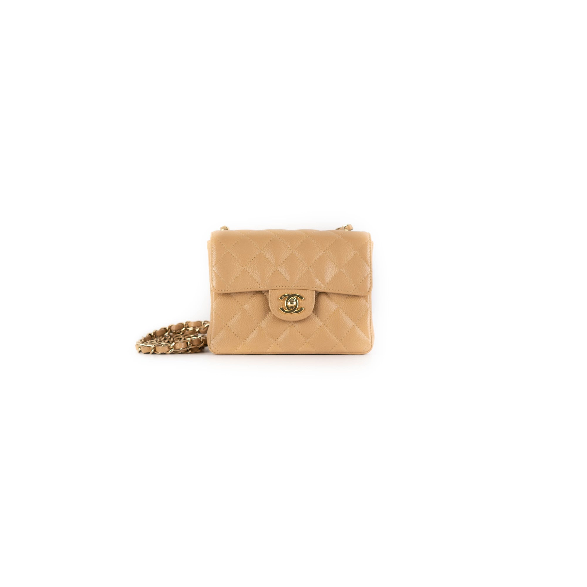 Chanel Vintage 24 Gold Mini Flap Bag - THE PURSE AFFAIR