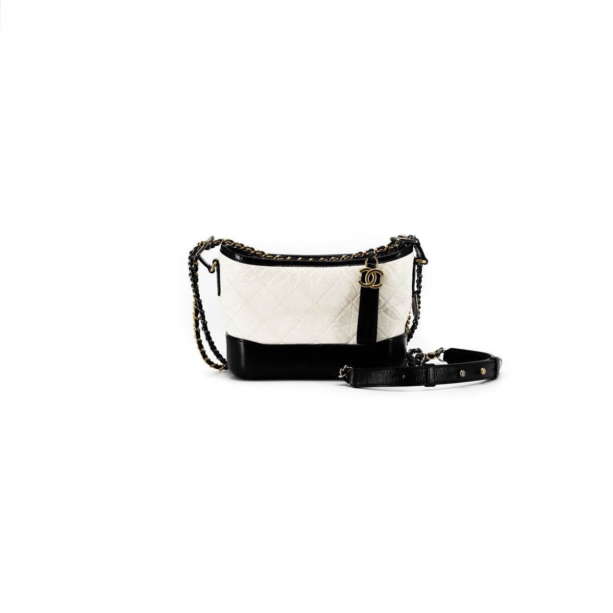 Chanel Small Gabrielle Hobo - White Hobos, Handbags - CHA922218
