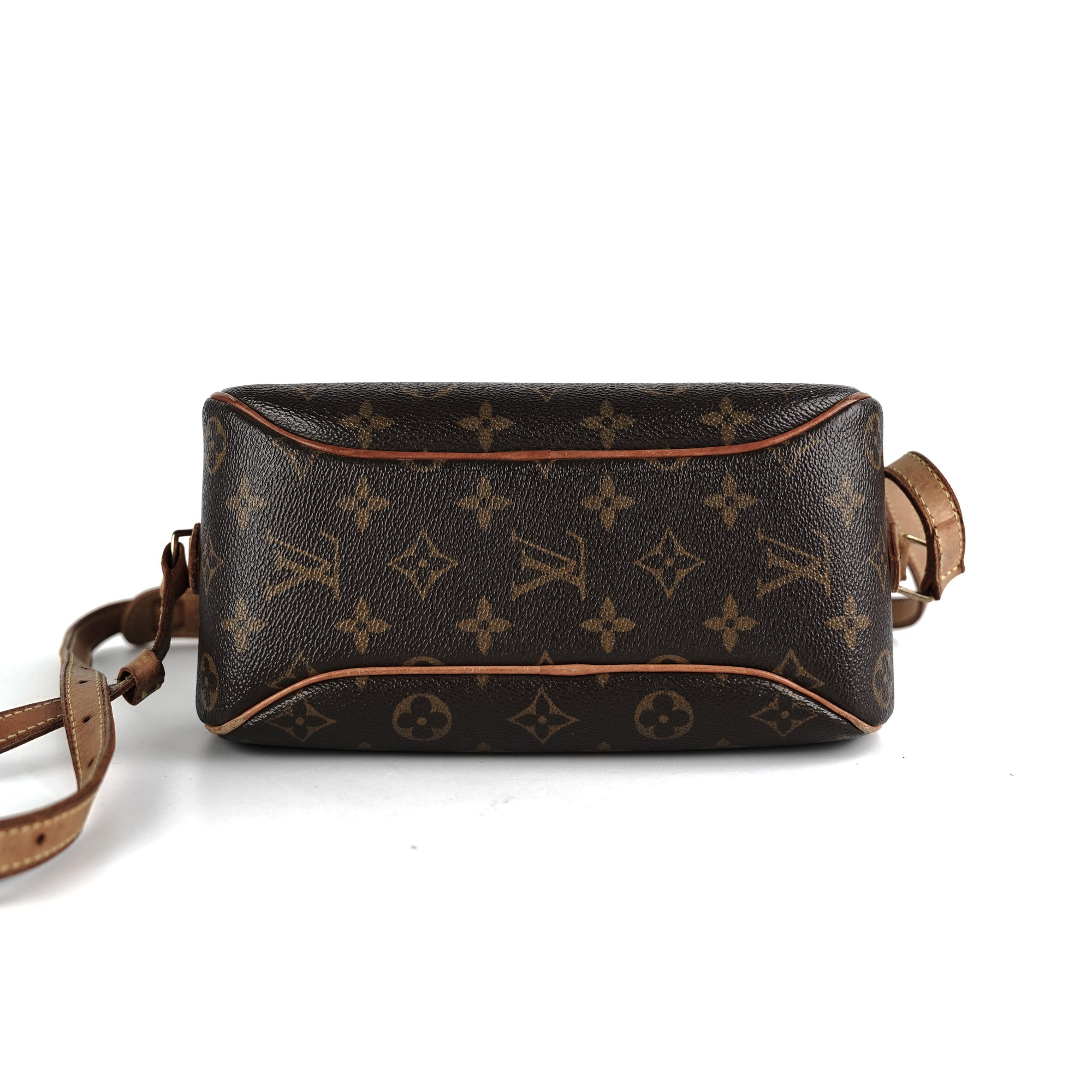 Shop Louis Vuitton Monogram Leather Crossbody Bag Logo (M22576) by