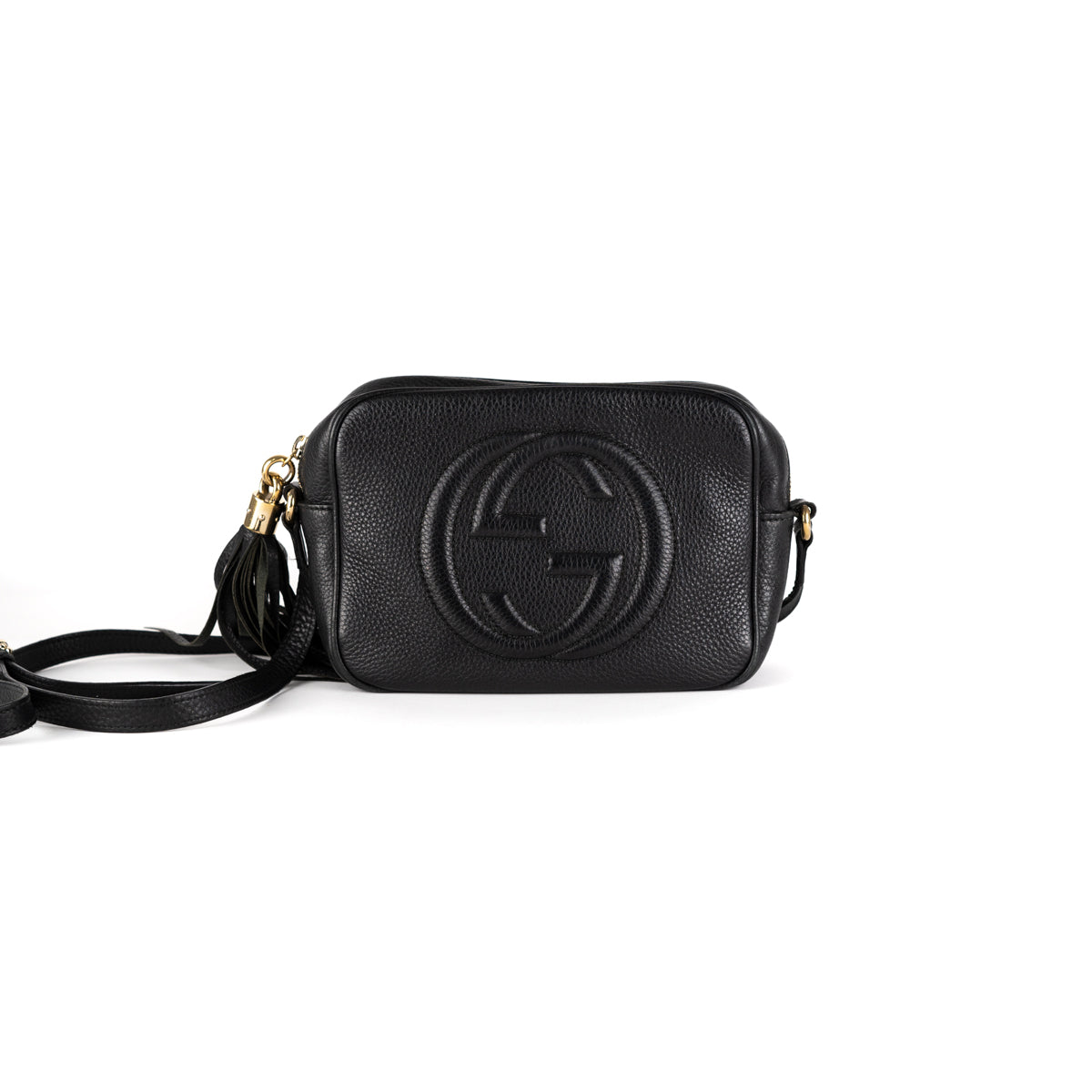 Gucci Soho Disco Crossbody Bag Black - THE PURSE AFFAIR