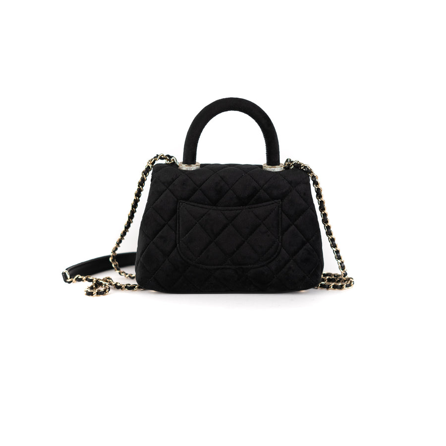 Louis Vuitton Minuit Handbag Epi Leather Black 929931