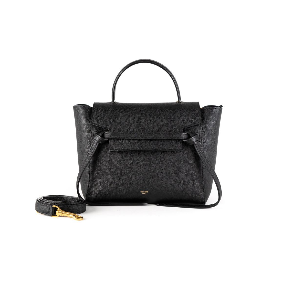 Celine Micro Belt Bag Dark Green - THE PURSE AFFAIR