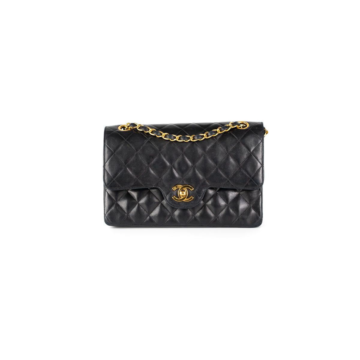 Chanel Vintage 24 Gold Mini Flap Bag - THE PURSE AFFAIR