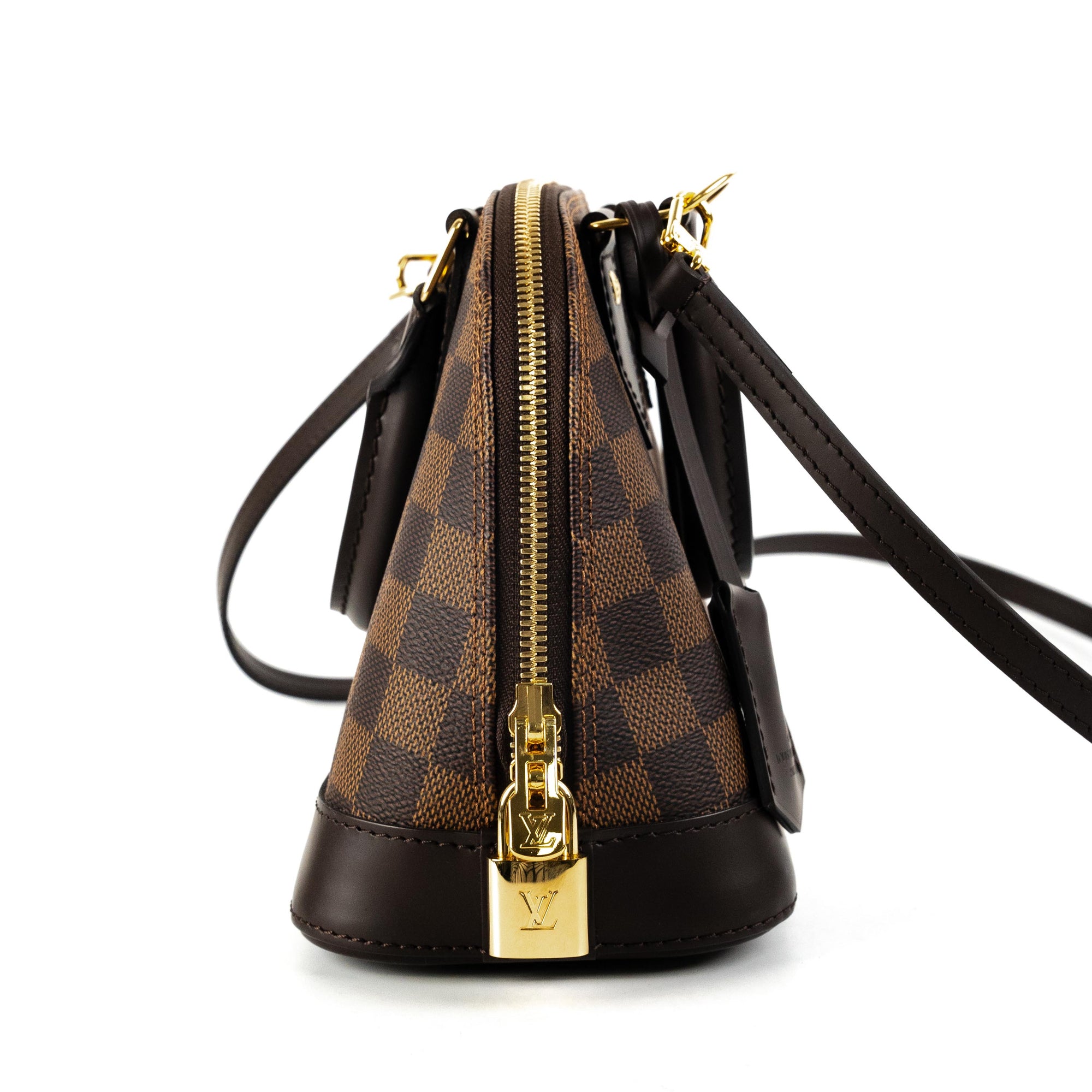 Louis Vuitton Alma BB Damier Ebene Crossbody - A World Of Goods