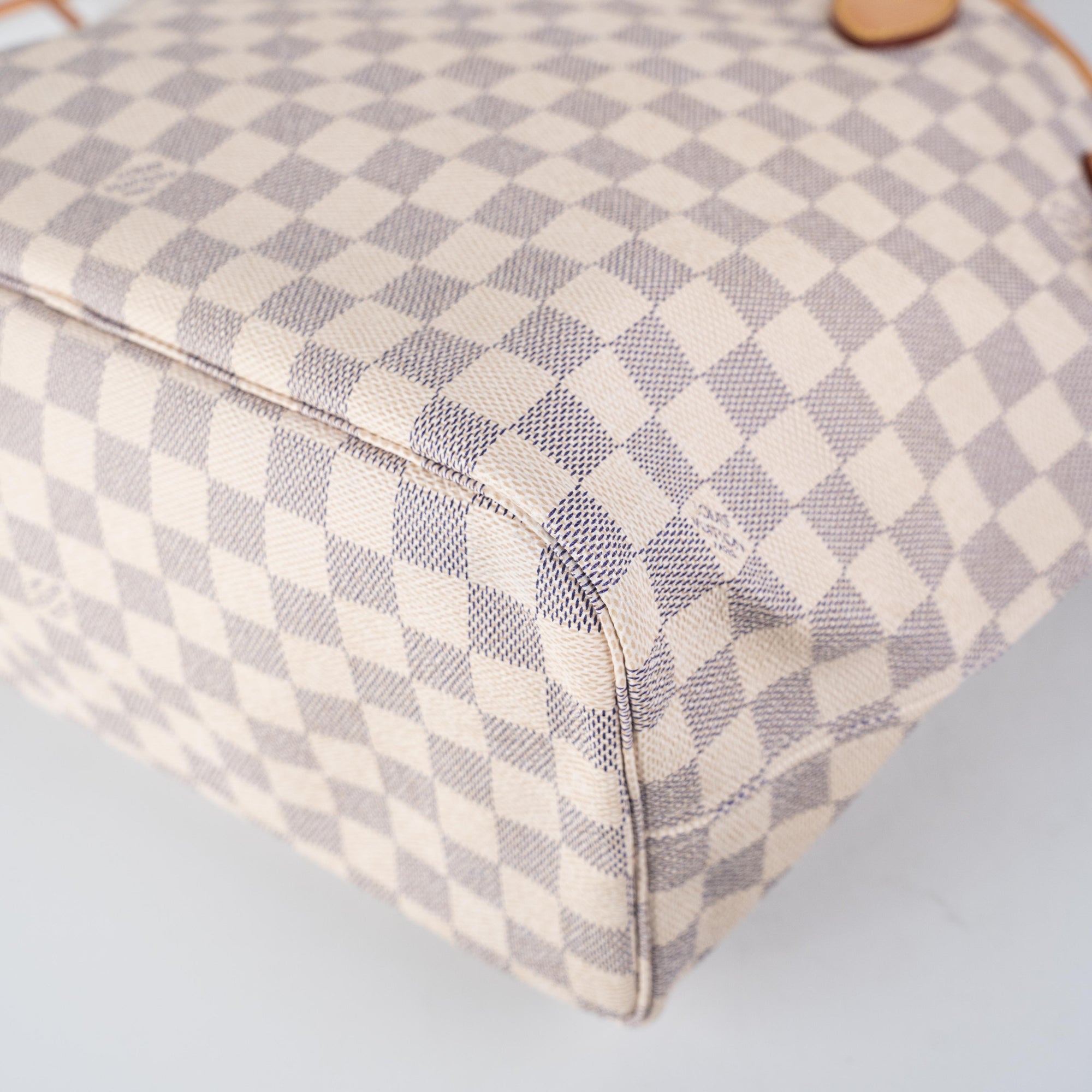 Neverfull MM Damier Azur – Keeks Designer Handbags