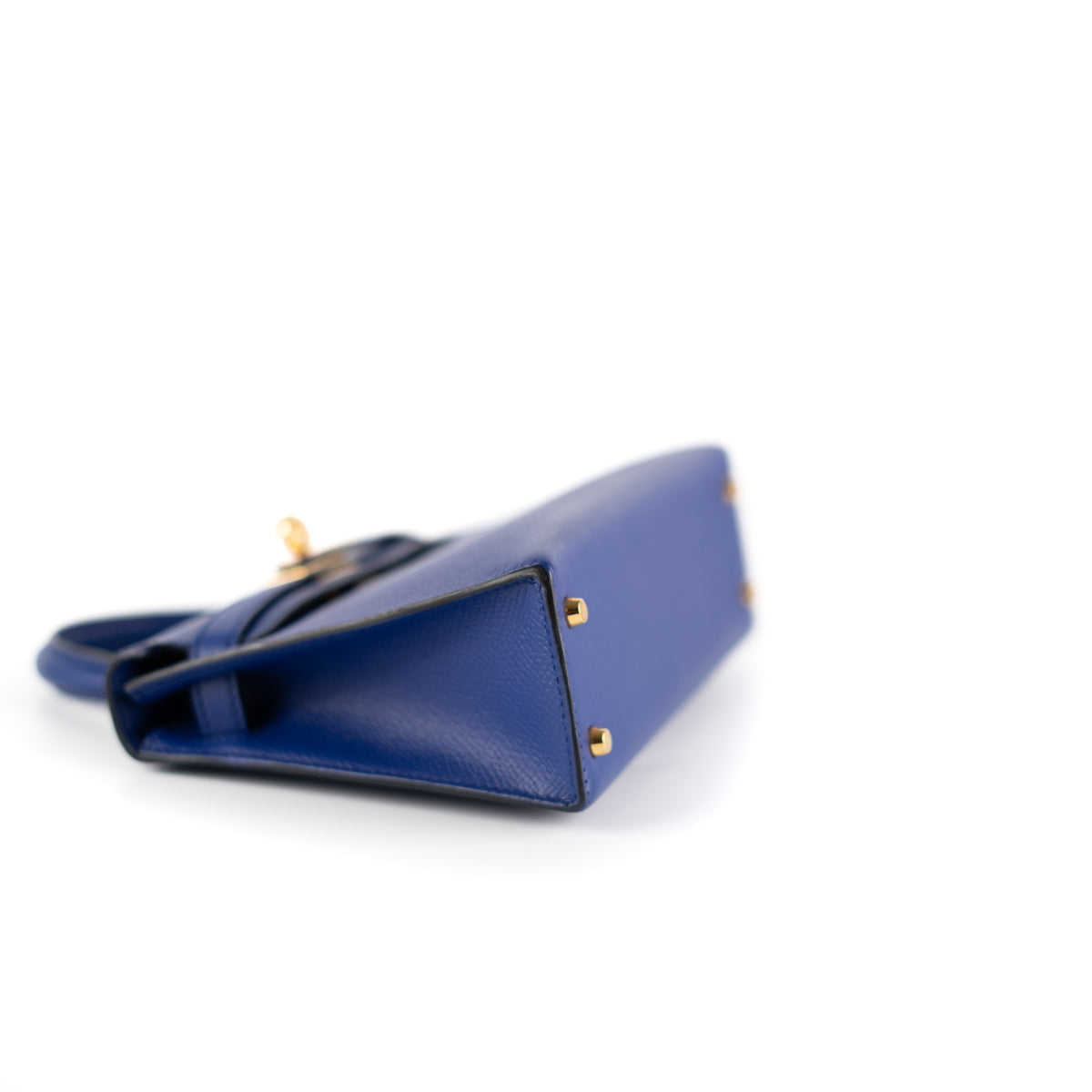 Hermes Kelly 20 Mini Sellier Bleu Glacier Epsom Gold Hardware #X - Vendome  Monte Carlo