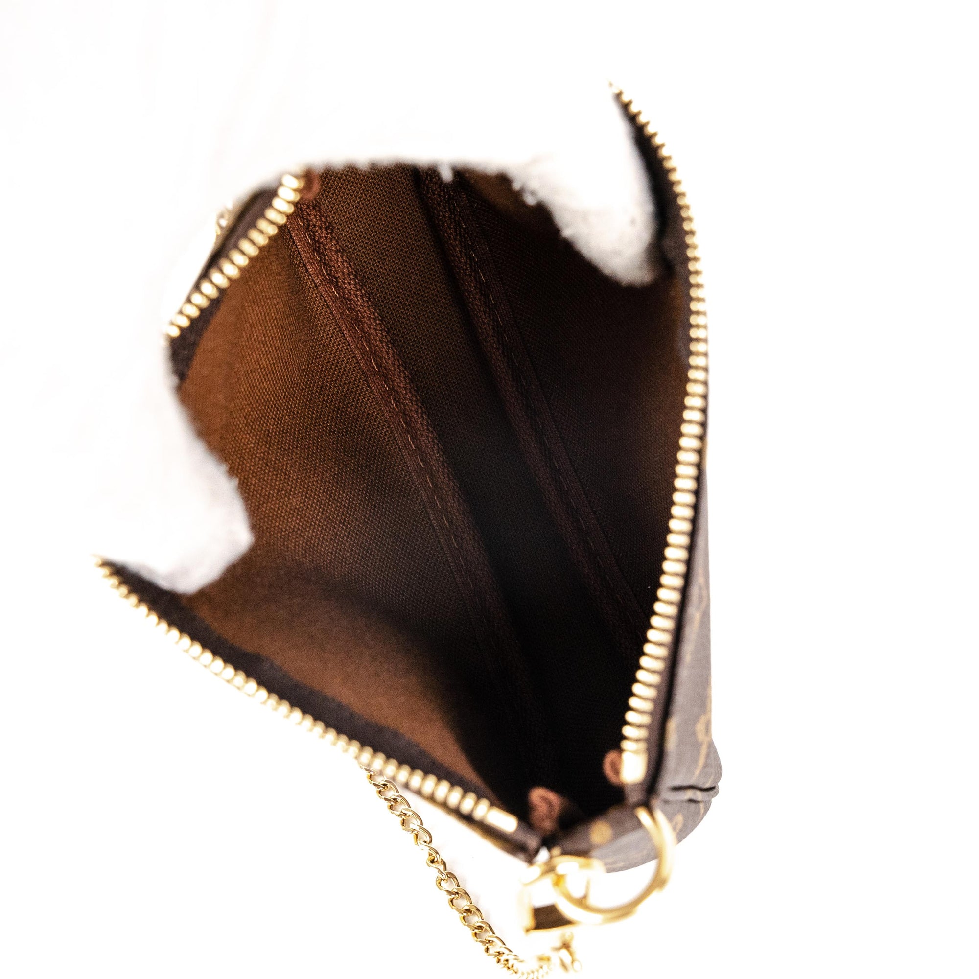 Louis Vuitton Monogram Mini Pochette Accessoires - Brown Mini Bags, Handbags  - LOU760012