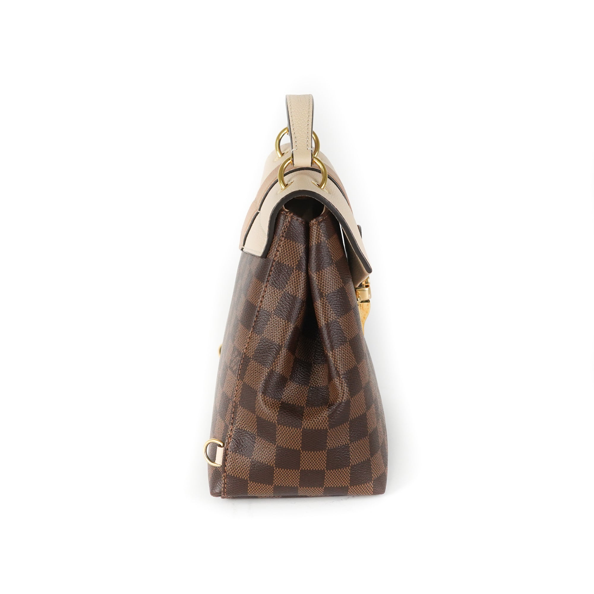 Clapton leather backpack Louis Vuitton Brown in Leather - 32574028