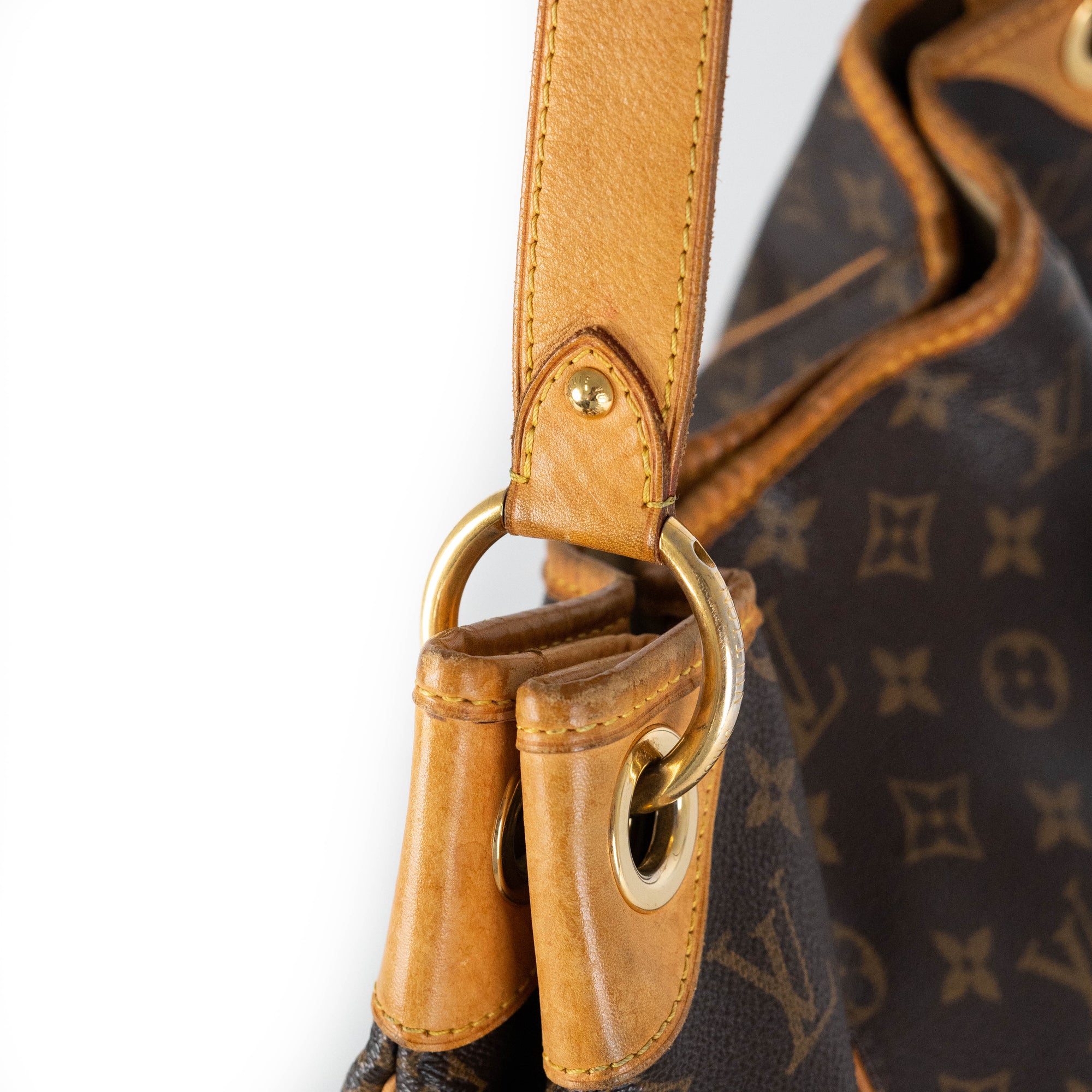 Louis Vuitton Galliera Leather Handbag