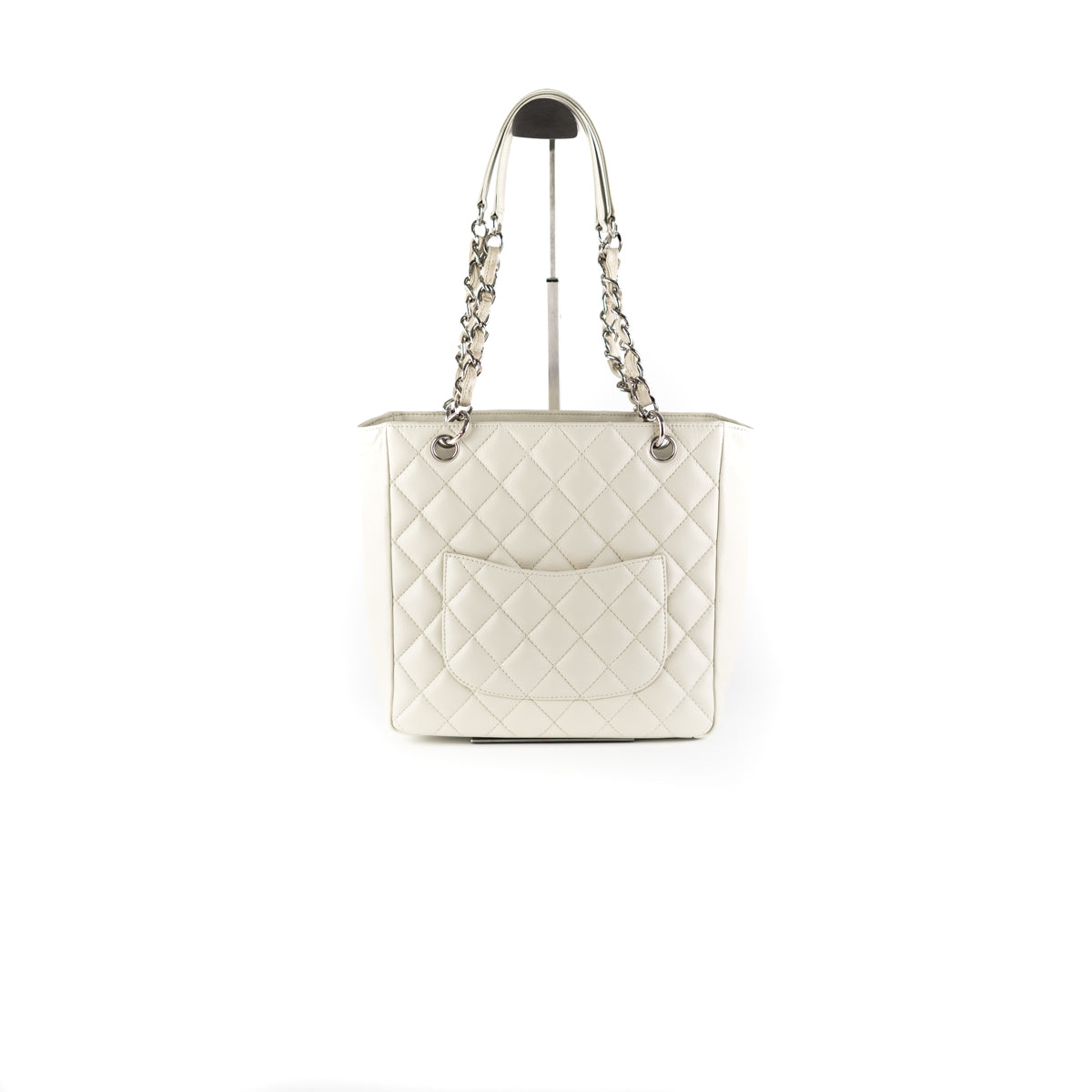 Chanel discount cream purse