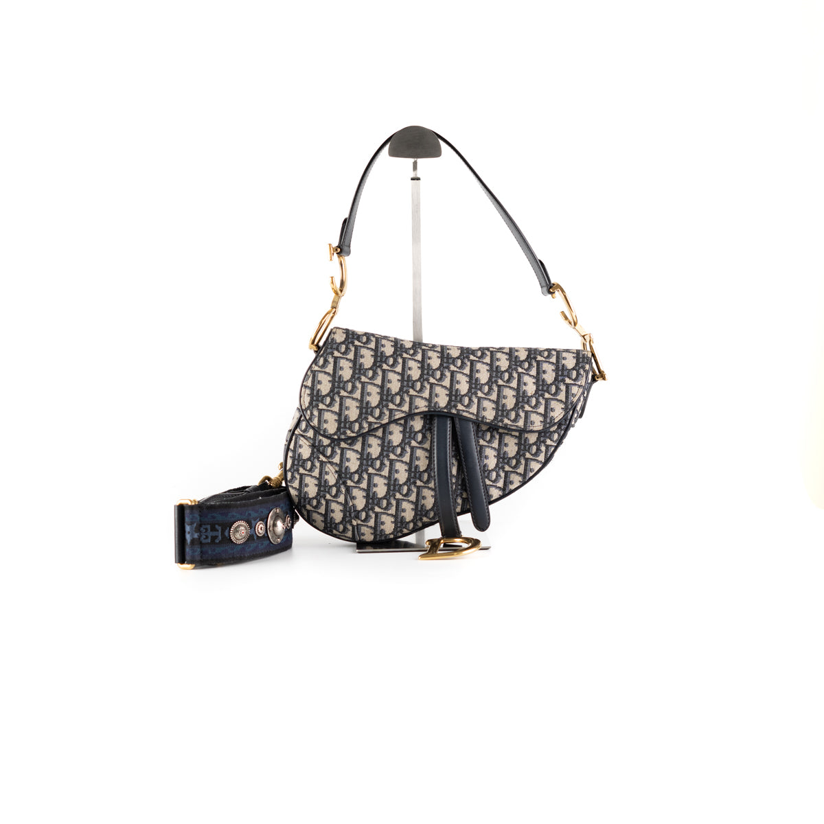 Dior Mini Saddle Bag With Strap - THE PURSE AFFAIR