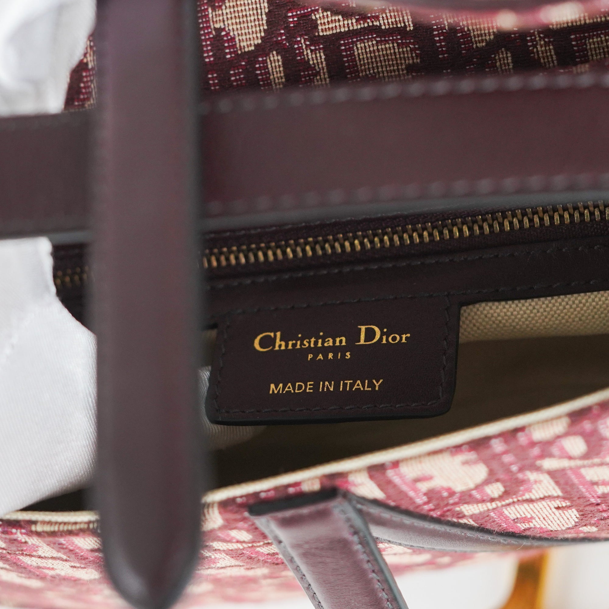 Dior Saddle Bag Red - THE PURSE AFFAIR