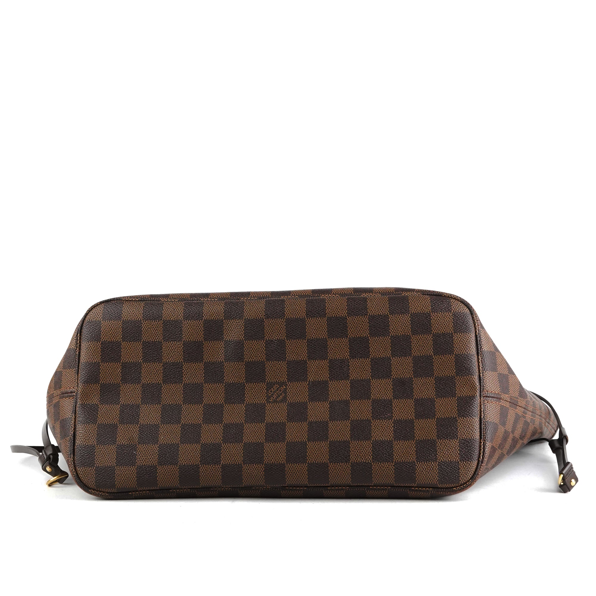 Louis Vuitton Neverfull MM Damier Ebene Rose Ballerine Interior - THE PURSE  AFFAIR