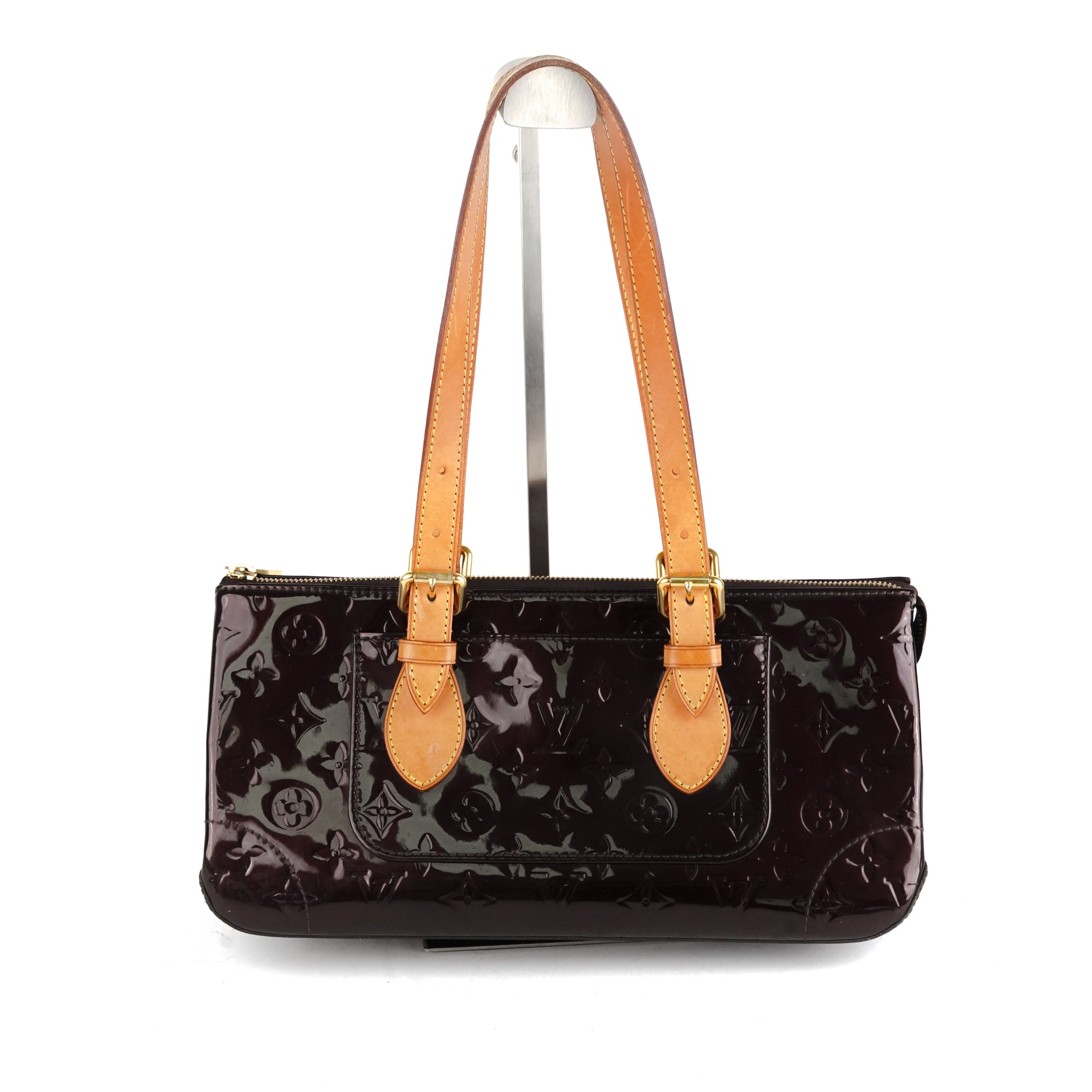 Louis Vuitton Vernis Tricot Bag Amarante - THE PURSE AFFAIR