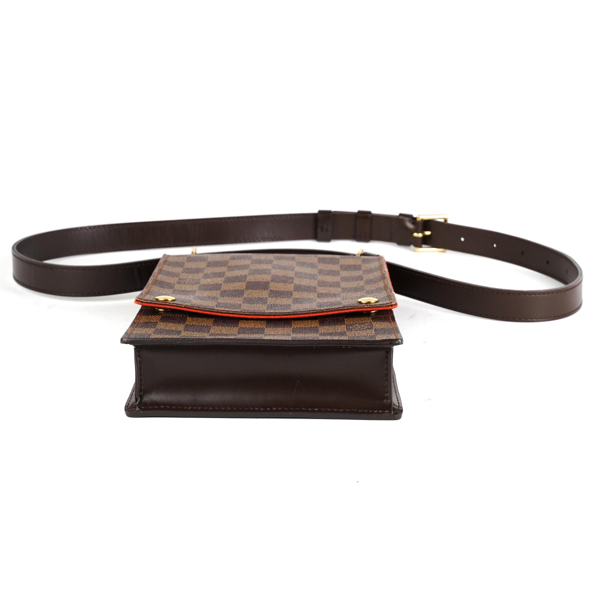 Louis Vuitton Cross-body Rectangular Bag Damier Ebene - THE PURSE AFFAIR