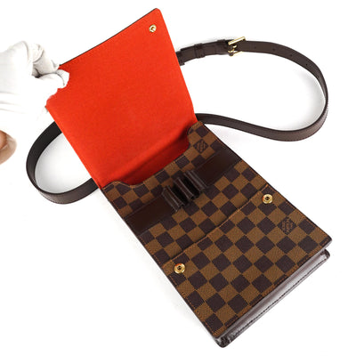 Louis Vuitton Cross-body Rectangular Bag Damier Ebene - THE PURSE AFFAIR