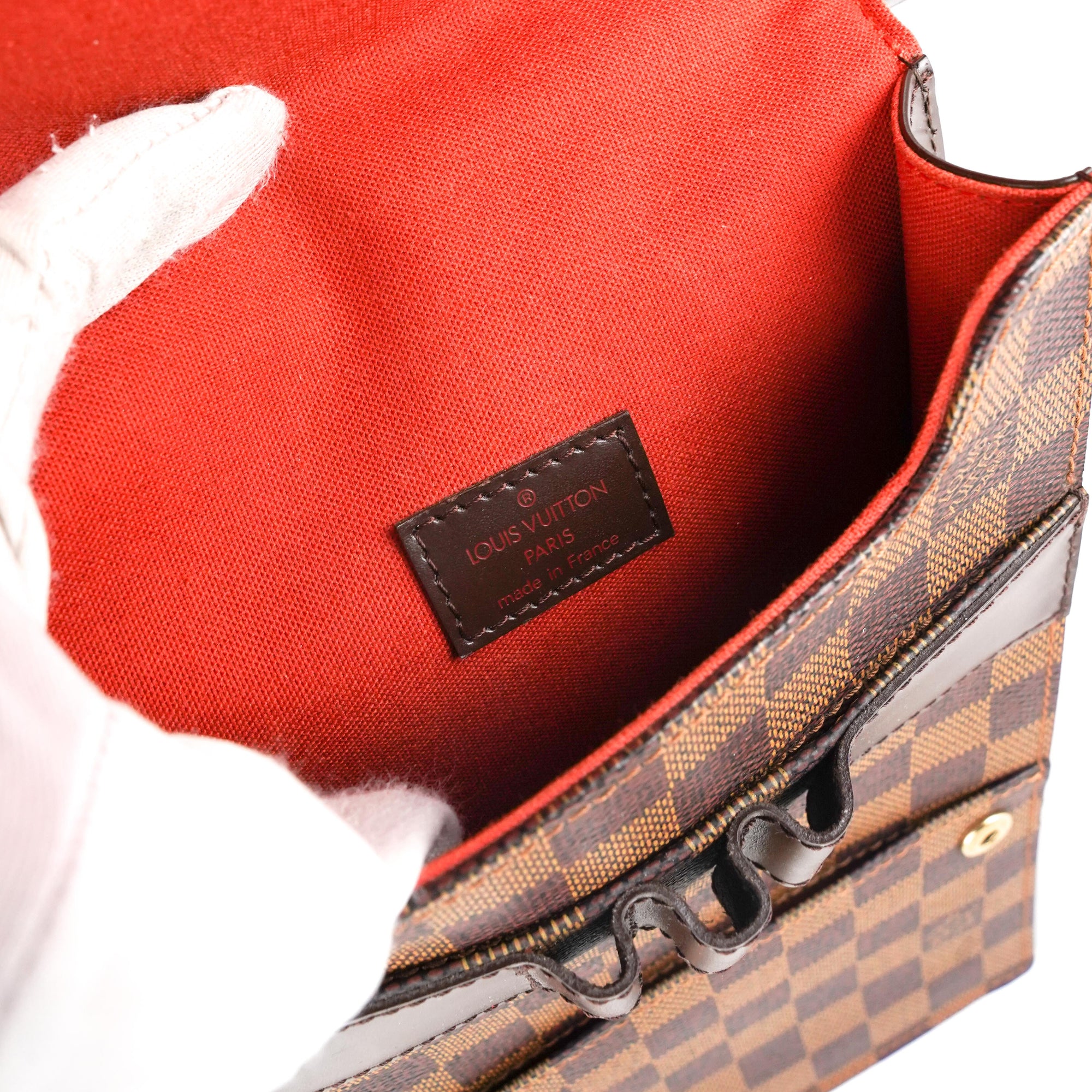 Louis Vuitton Cross-body Rectangular Bag Damier Ebene - THE PURSE AFFAIR