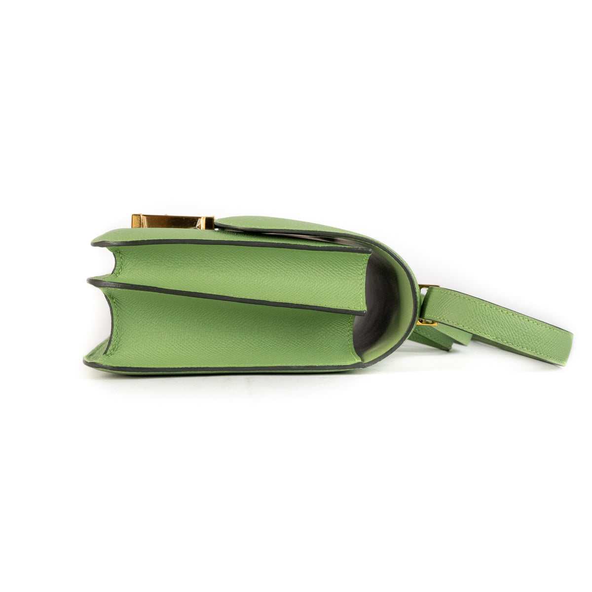 HERMES Epsom Constance 24 Vert Criquet 693874