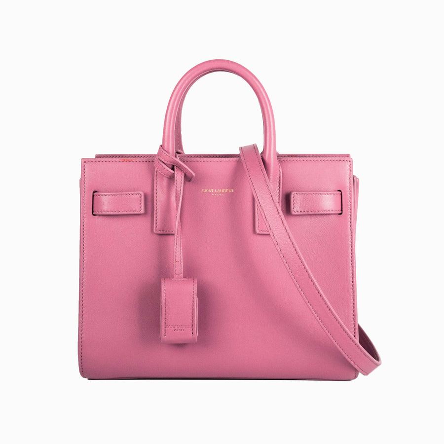 Saint Laurent Sac De Jour Nano Pink - THE PURSE AFFAIR