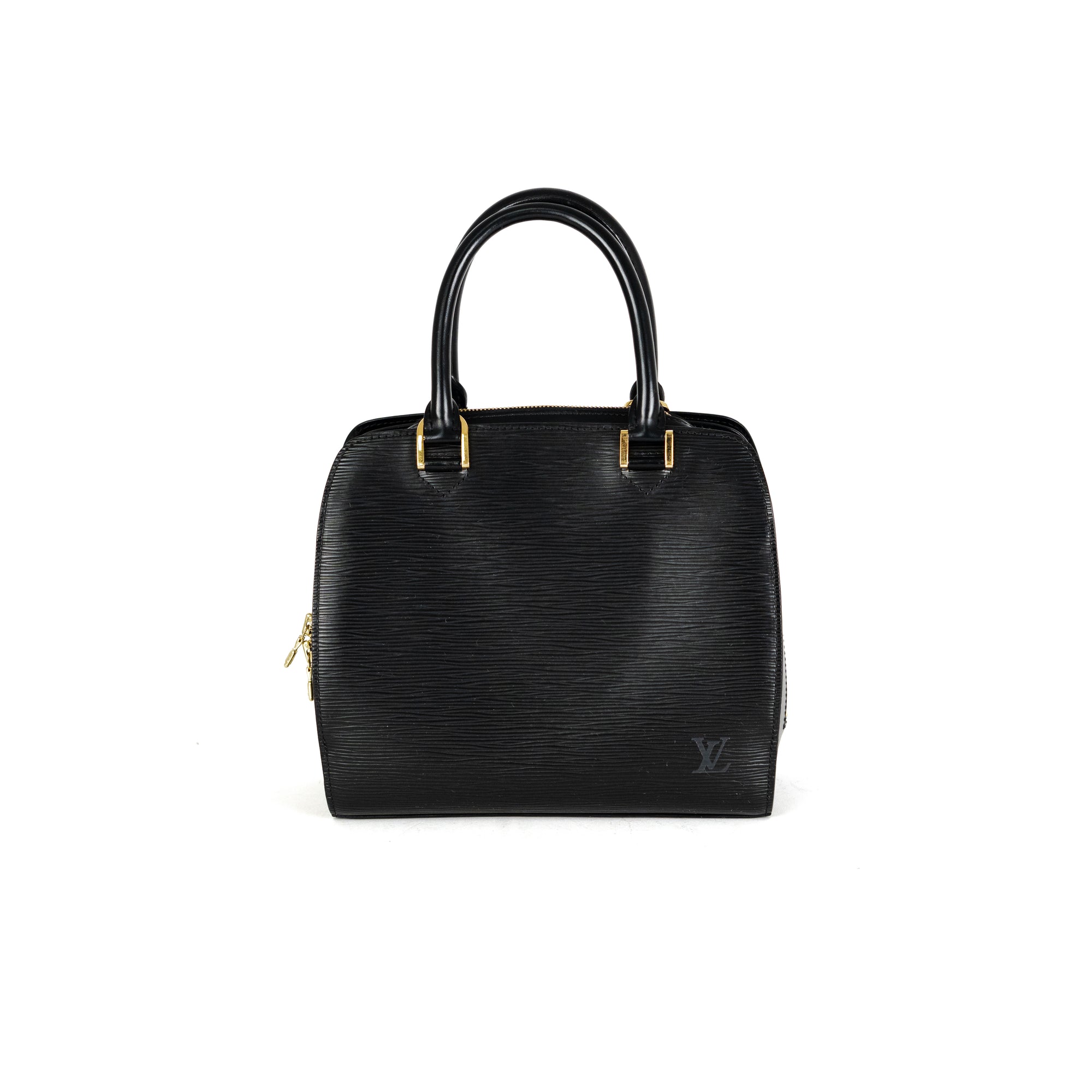 Louis Vuitton Epi Black Bowling Bag - THE PURSE AFFAIR