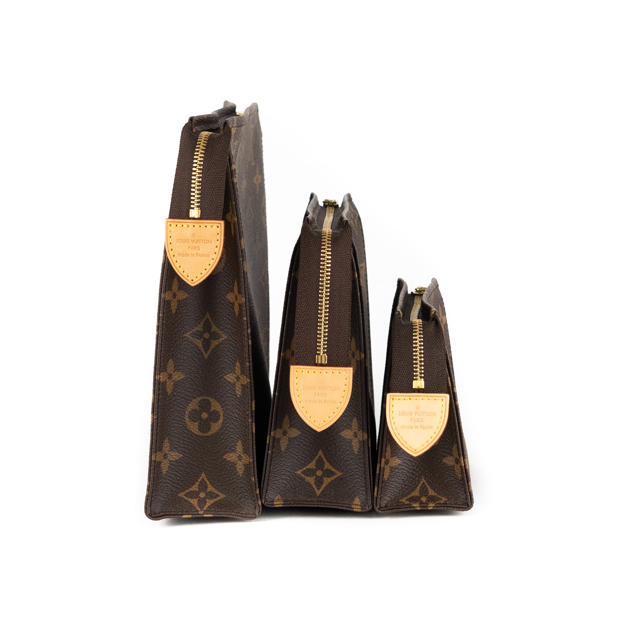 Louis Vuitton Toiletry Pouch Set Monogram (15, 19, 26) - THE PURSE AFFAIR