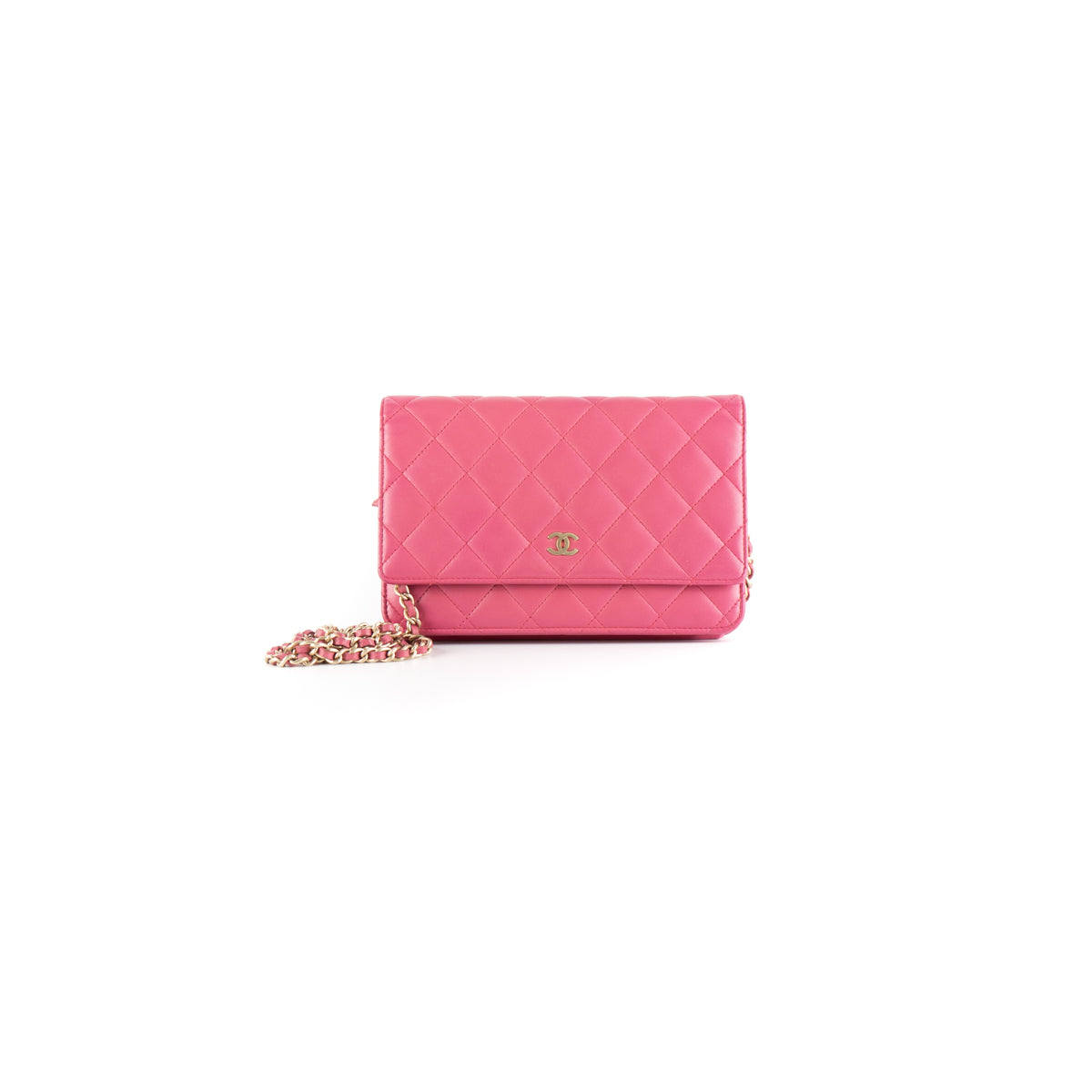 Chanel Pink Wallet On Chain WOC Bag - THE PURSE AFFAIR