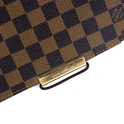 Bastille cloth crossbody bag Louis Vuitton Brown in Cloth - 22615994