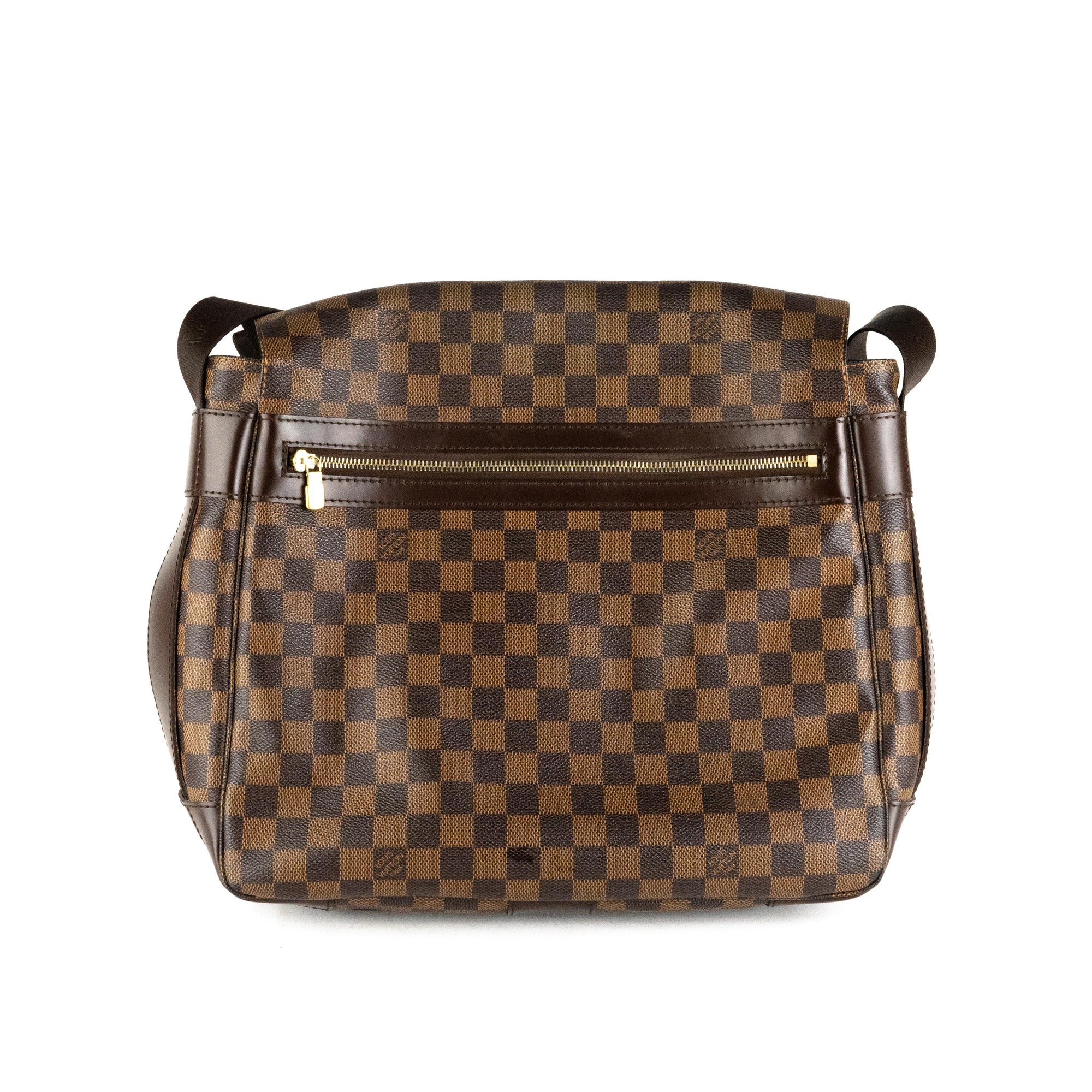 Bastille cloth crossbody bag Louis Vuitton Brown in Cloth - 22615994