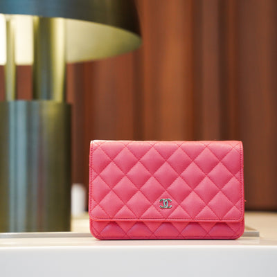 Chanel Pink Wallet On Chain WOC Bag - THE PURSE AFFAIR