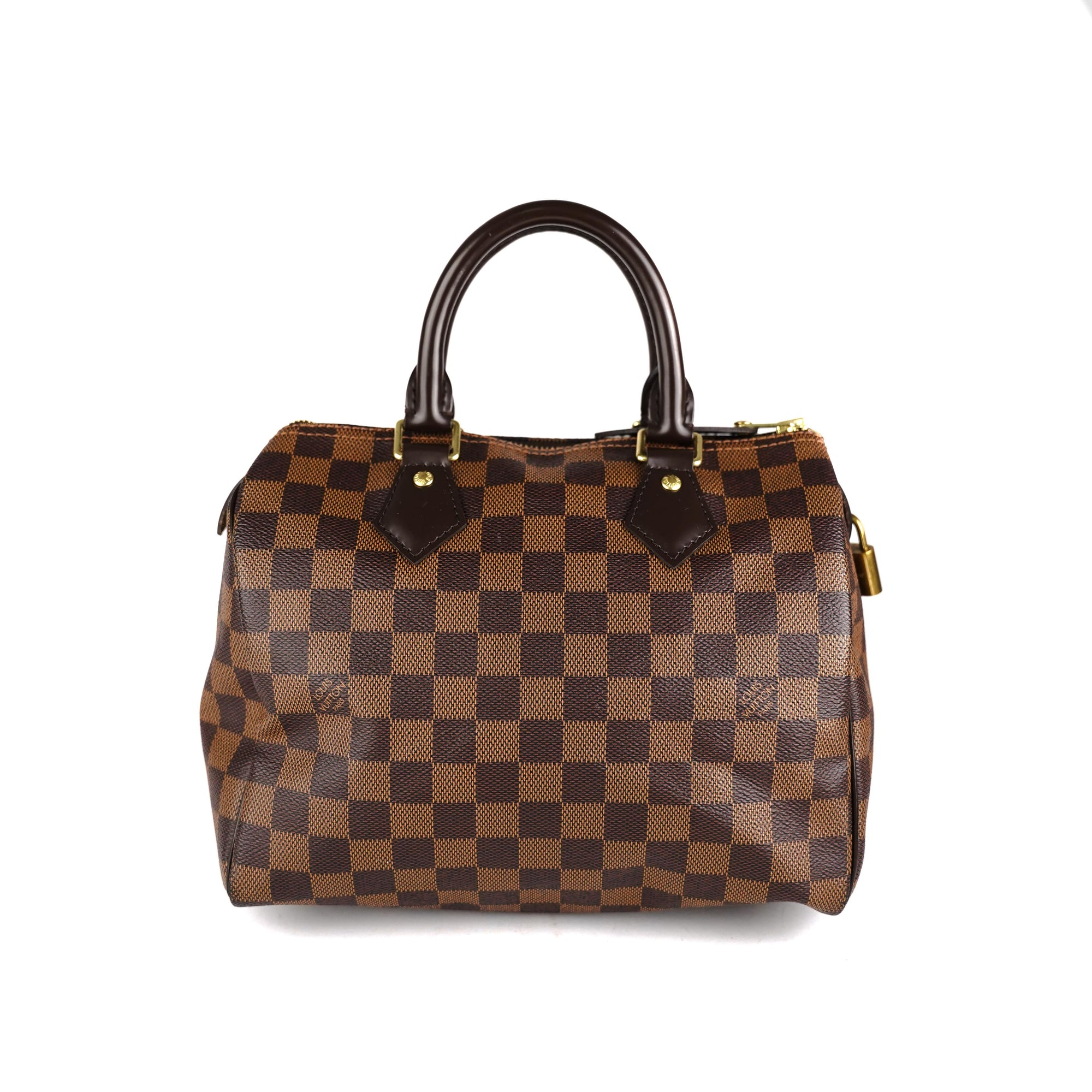 Louis Vuitton Damier Ebene Speedy Bandouliere 25 Red - A World Of Goods For  You, LLC