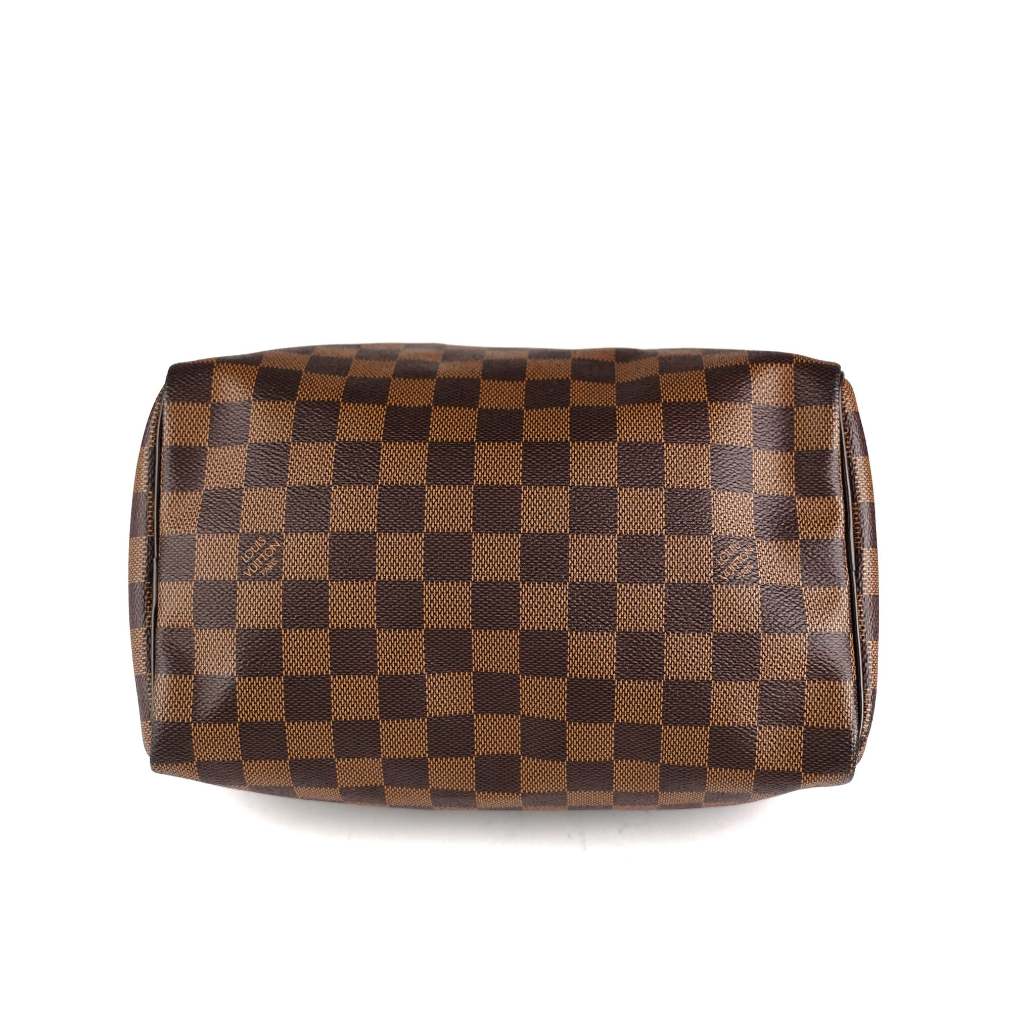 Too Good To Be Threw Designer Fashion and Furniture - Luxury Handbag 101  --> Louis Vuitton Azur Speedy The Damier canvas pattern was introduced and  trademarked in 1888. The first speedy was
