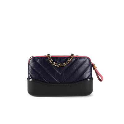 Blue Chanel Gabrielle Clutch Bag