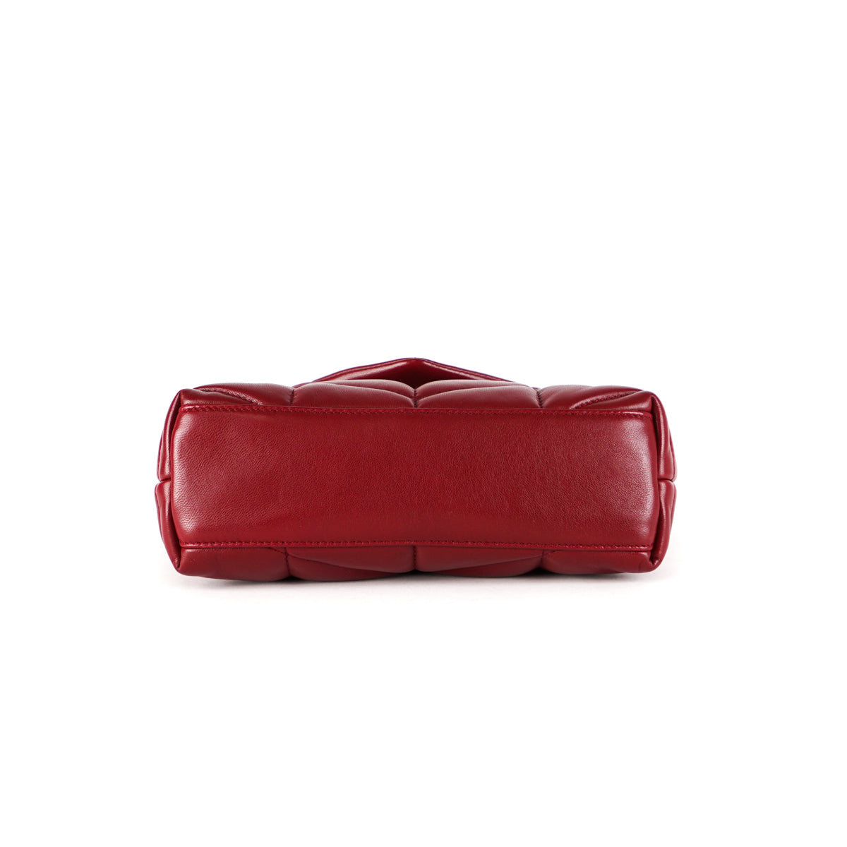 YSL Loulou Puffer Mini Red - THE PURSE AFFAIR