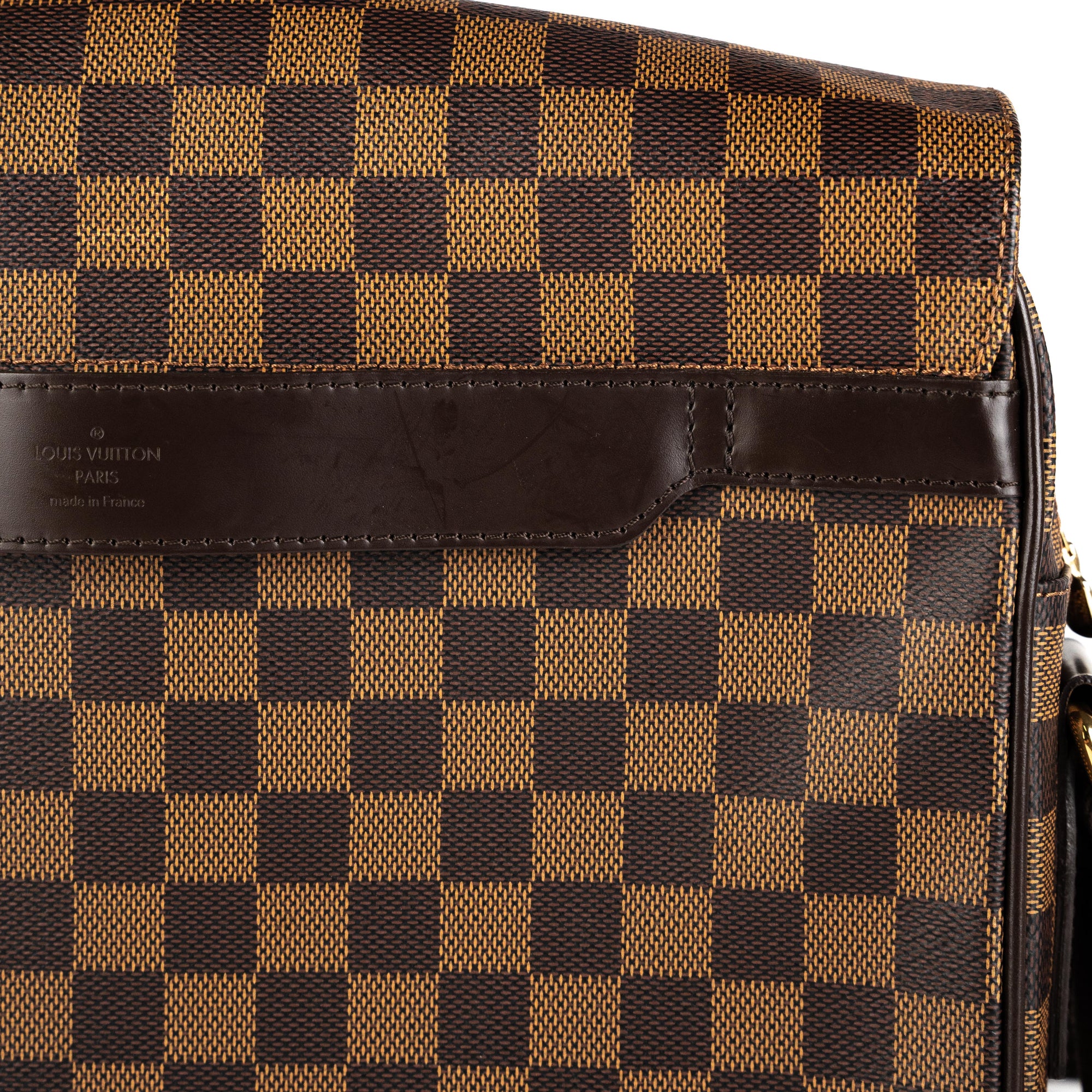 Crossbody bag Louis Vuitton Beige in Fur - 26596204