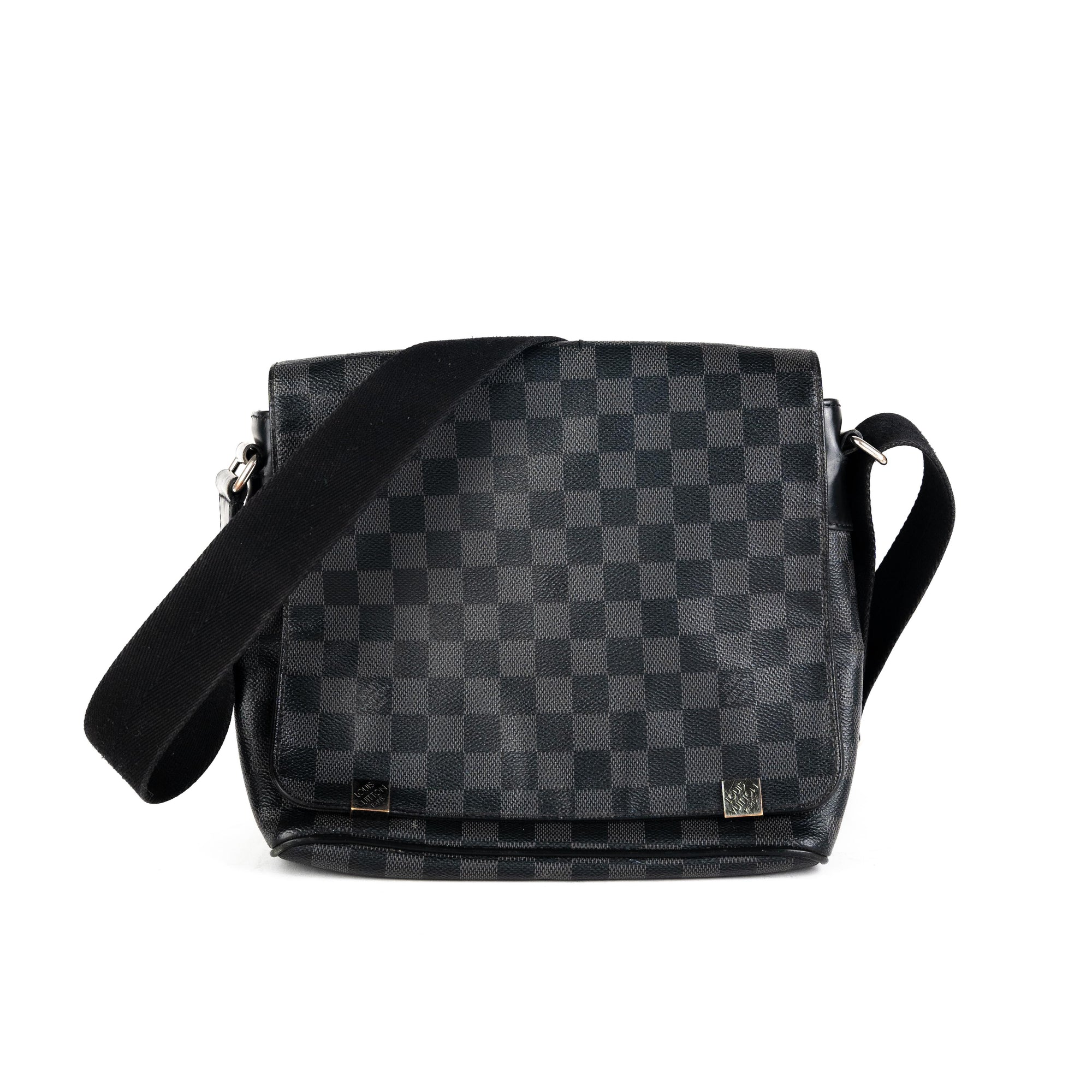 Louis Vuitton Damier Graphite Rem Crossbody Messenger  Bag 861346 at  1stDibs