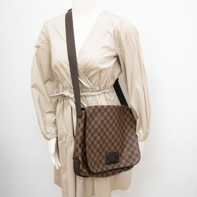 Louis Vuitton Brooklyn Messenger Damier Ebene - THE PURSE AFFAIR