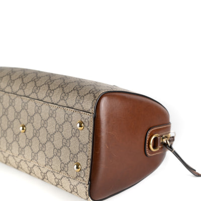 Gucci Boston Bag Brown - THE PURSE AFFAIR