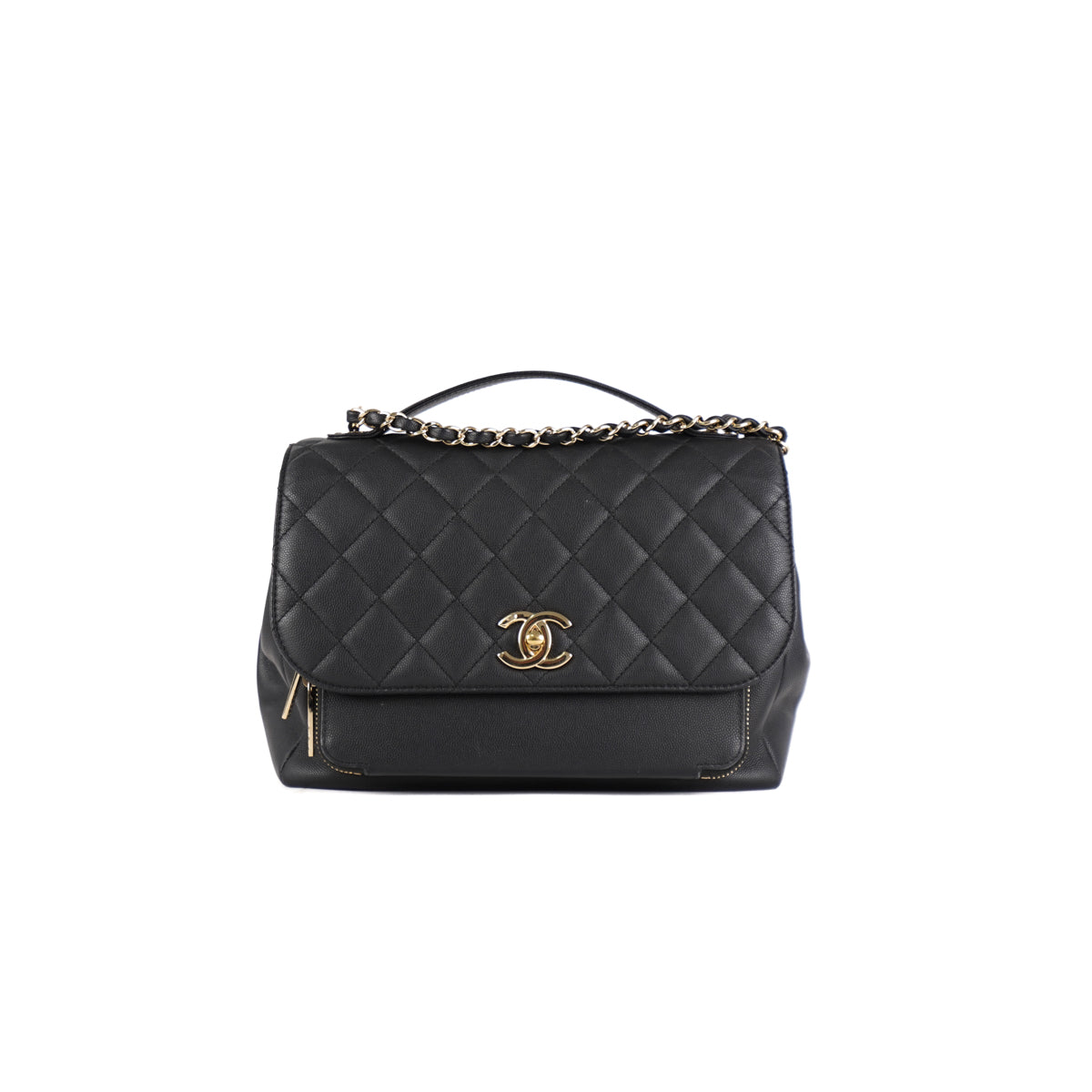 Bag Religion - Chanel Large Business Affinity Flap Black