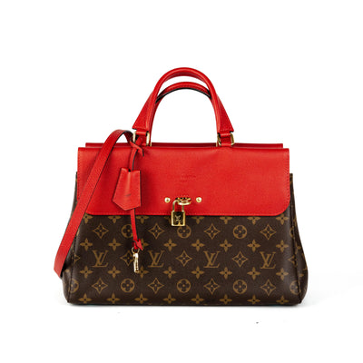 Louis Vuitton Brown Monogram Venus Red Cloth ref.953376 - Joli Closet