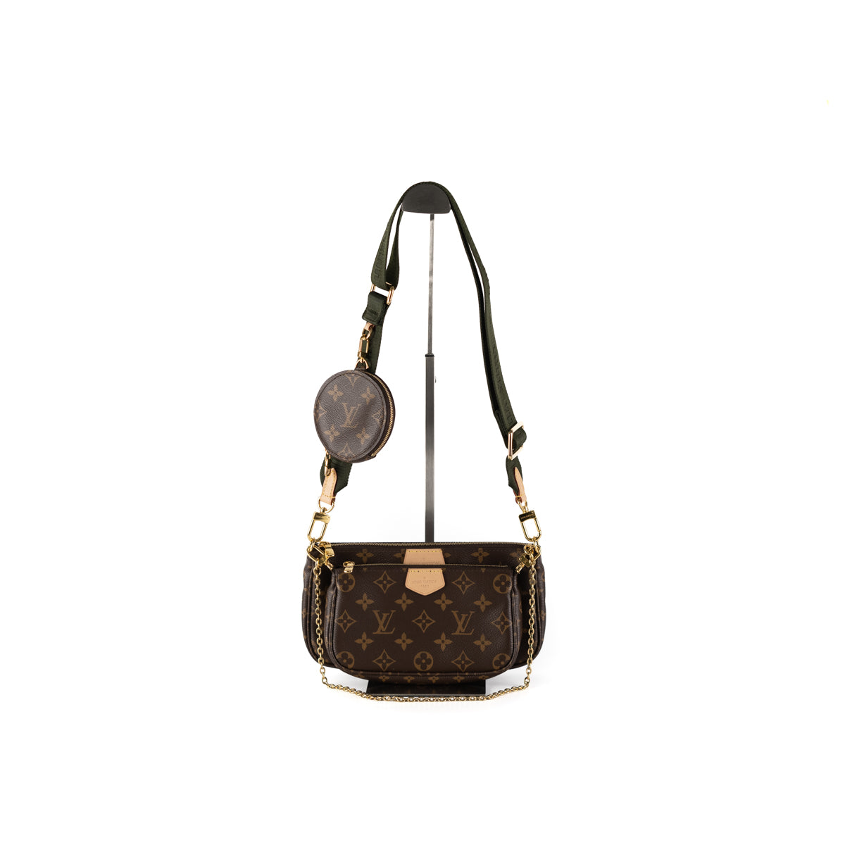 Louis Vuitton Multi Pochette Monogram Khaki - THE PURSE AFFAIR