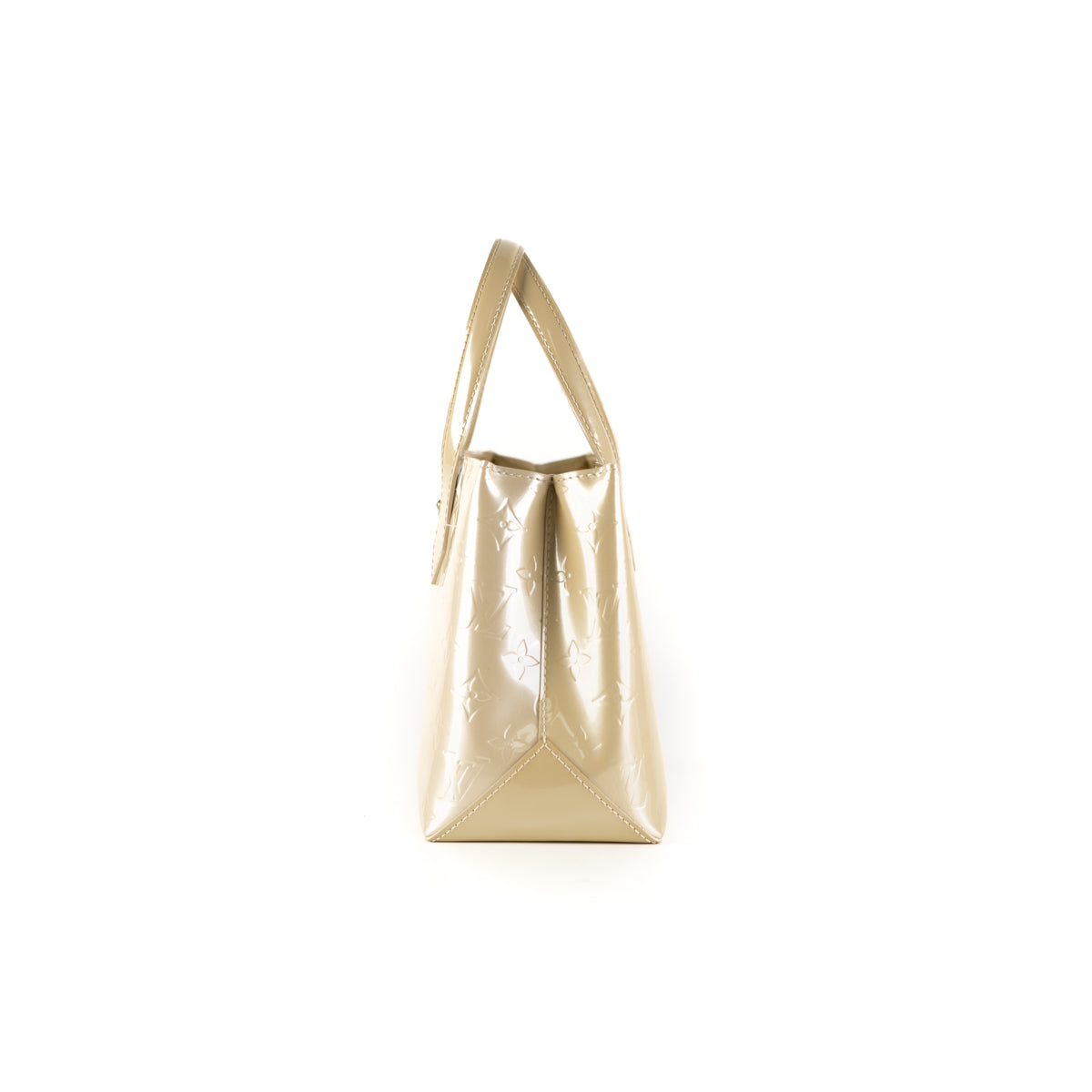 Buy Louis Vuitton Wilshire Handbag Monogram Vernis MM White 2760903