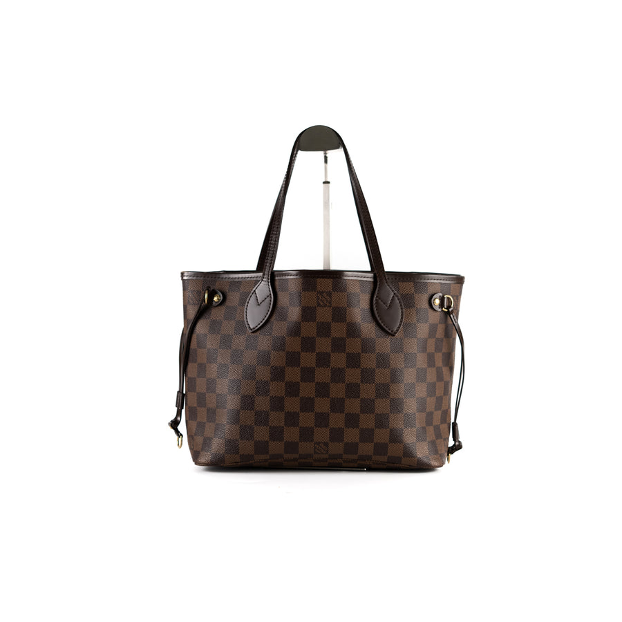 Louis Vuitton Palermo handbag in damier ebene.