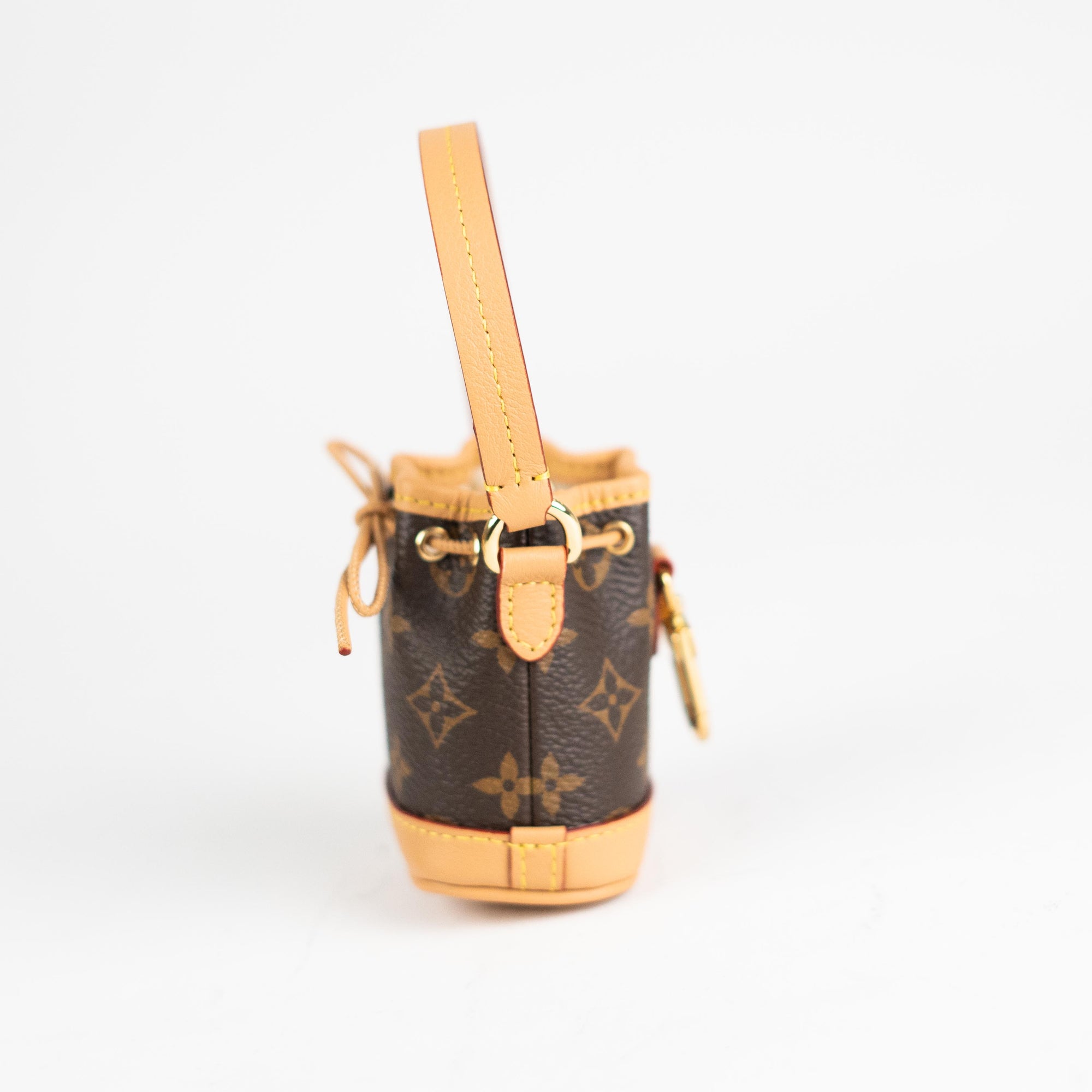 Louis Vuitton Monogram Leather Micro Noé Bag Charm – EYE LUXURY