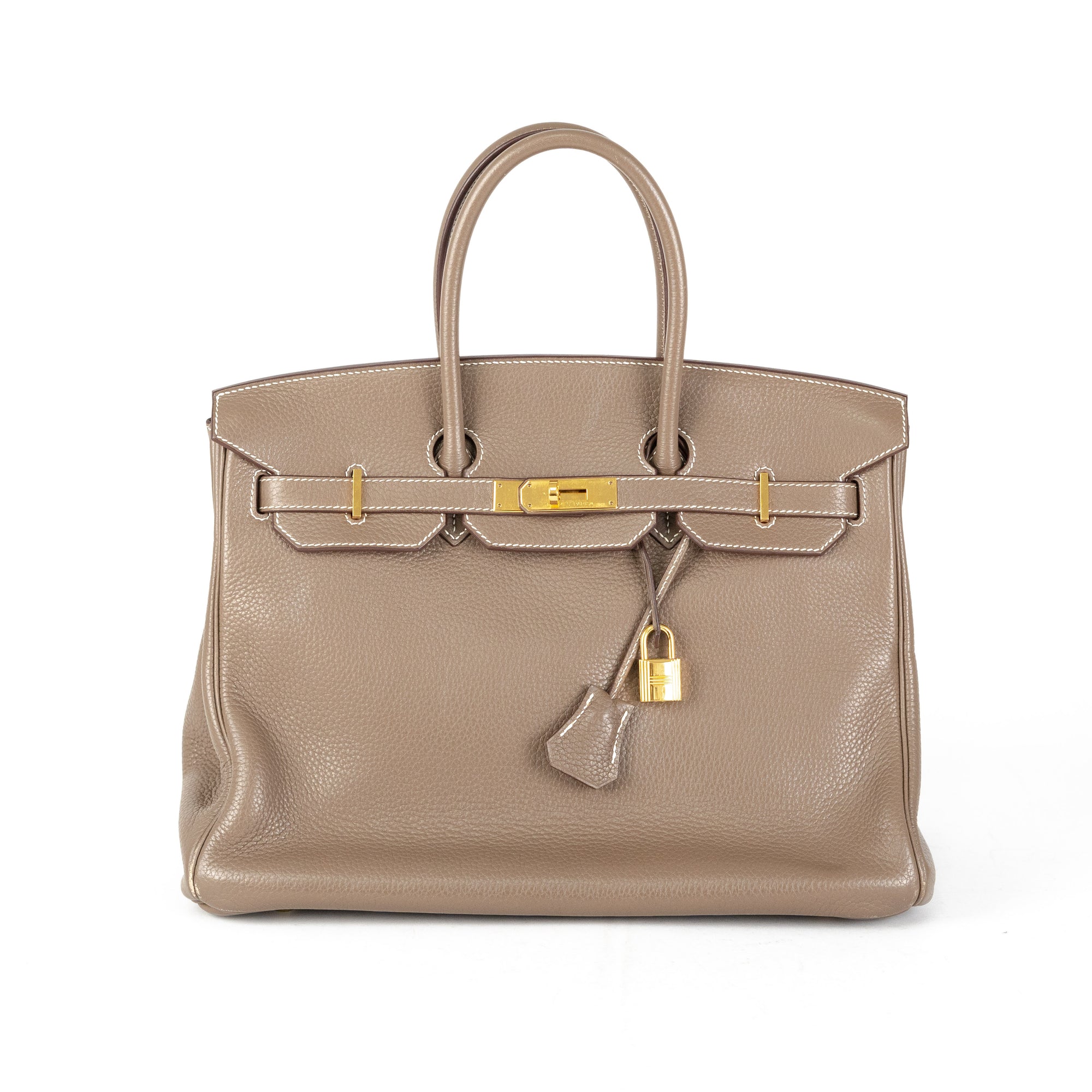 Hermes Birkin 25 Swift Etoupe - Z Stamp (2021)) - THE PURSE AFFAIR