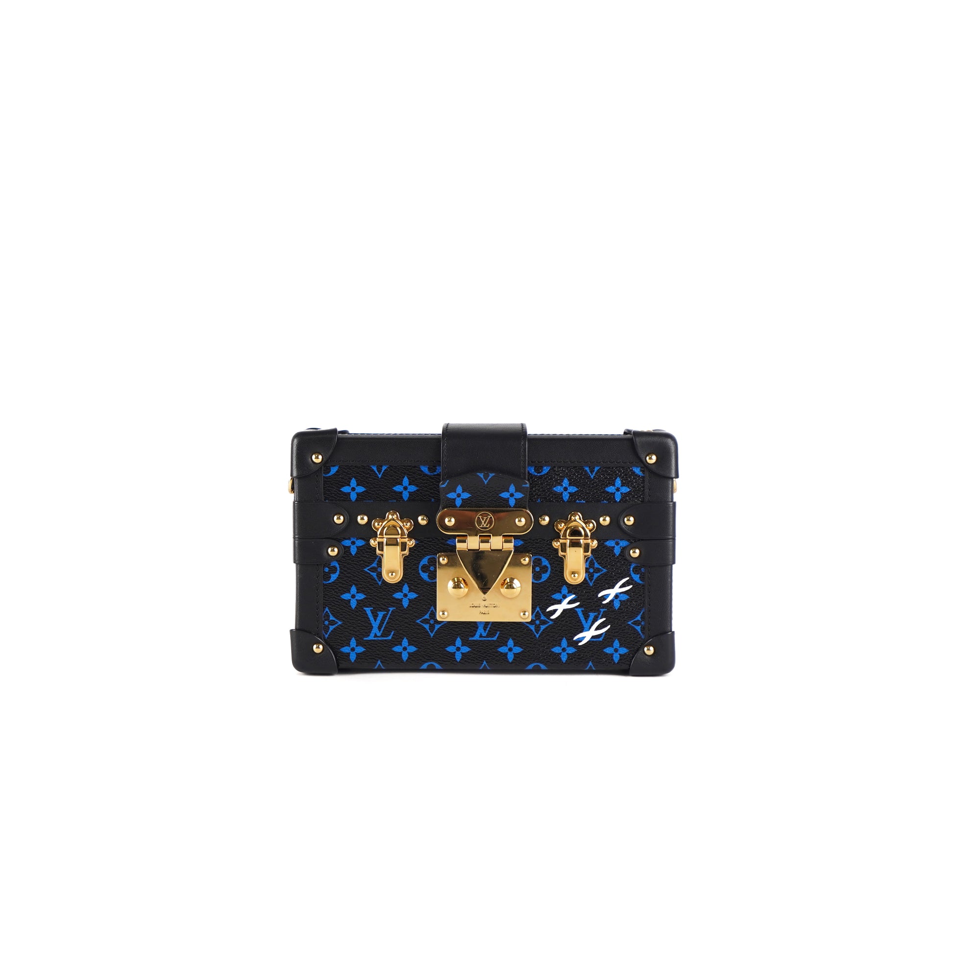 Louis Vuitton Monogram Petite Malle Black - 3 For Sale on 1stDibs