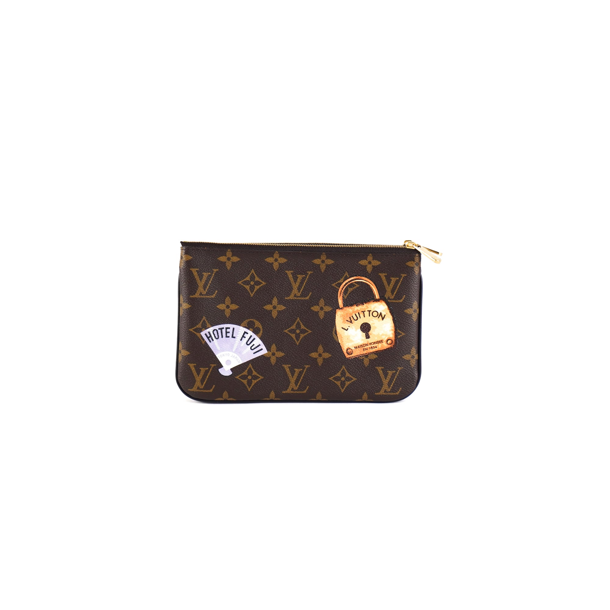 Louis Vuitton Toiletry Pouch Limited Edition Patches Monogram